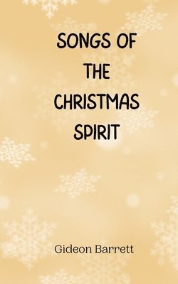 Barrett - Songs of the Christmas Spirit, Häftad