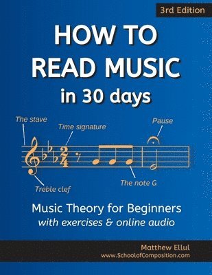Matthew Ellul - How to Read Music in 30 Days, Häftad