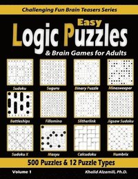 bokomslag Easy Logic Puzzles & Brain Games for Adults