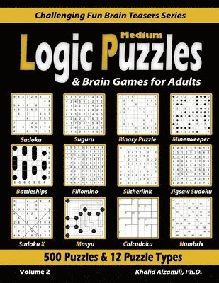 Medium Logic Puzzles & Brain Games for Adults 1