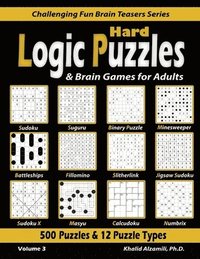 bokomslag Hard Logic Puzzles & Brain Games for Adults