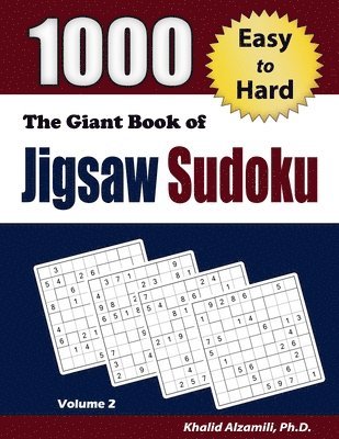 Khalid Alzamili - Giant Book of Jigsaw Sudoku, Häftad