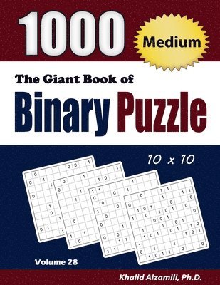 Khalid Alzamili - Giant Book of Binary Puzzle, Häftad