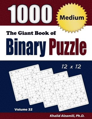 Khalid Alzamili - Giant Book of Binary Puzzle, Häftad