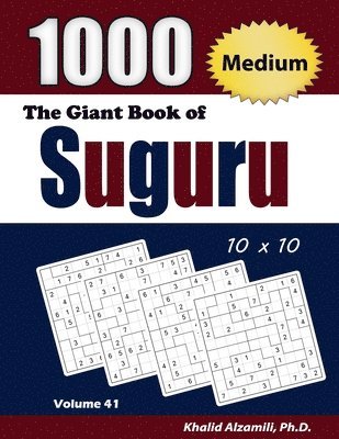 Khalid Alzamili - Giant Book of Suguru, Häftad