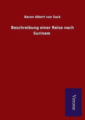 bokomslag Beschreibung einer Reise nach Surinam