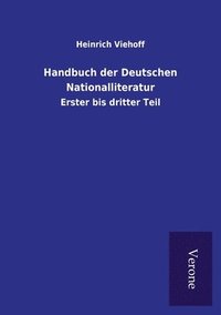bokomslag Handbuch der Deutschen Nationalliteratur