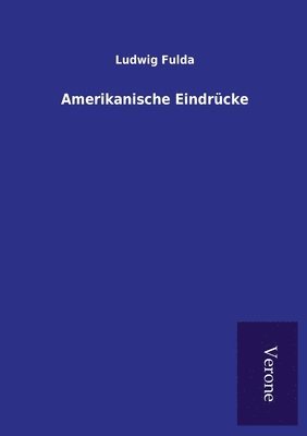 bokomslag Amerikanische Eindrucke