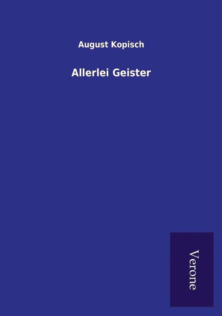 Allerlei Geister 1