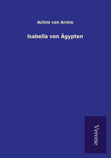 bokomslag Isabella von AEgypten