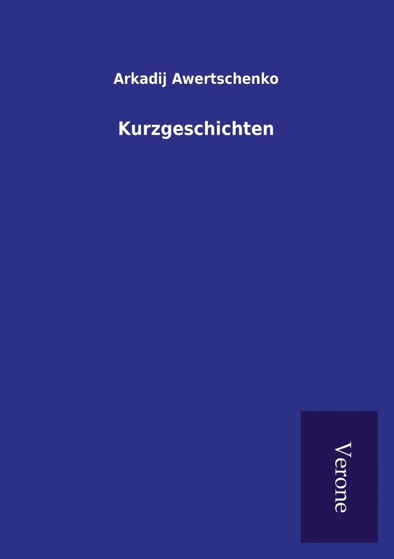 Kurzgeschichten 1