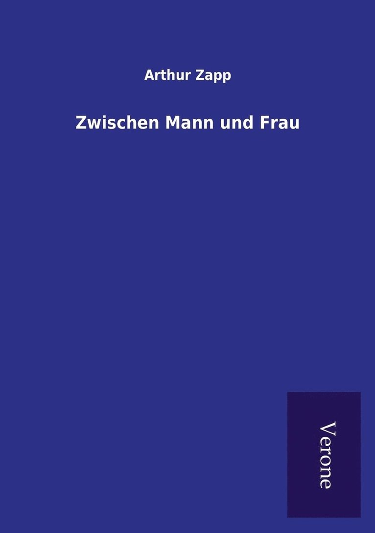 Zwischen Mann und Frau 1