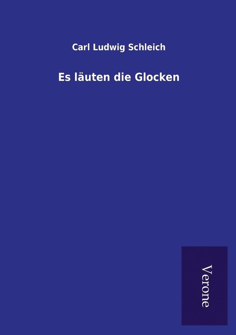 Es lauten die Glocken 1