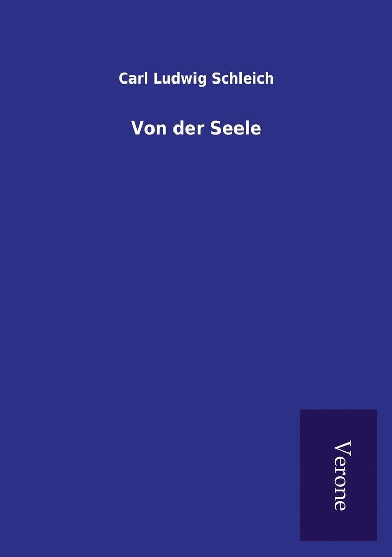 Von der Seele