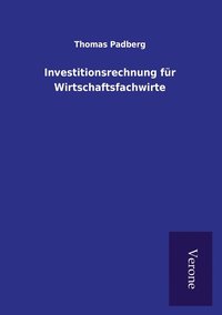 bokomslag Investitionsrechnung für Wirtschaftsfachwirte