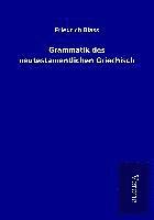 bokomslag Grammatik des neutestamentlichen Griechisch