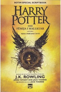 bokomslag Harry Potter och det fördömda barnet (Albanska)
