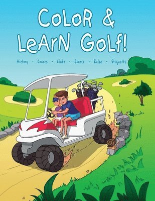 bokomslag Color and Learn Golf!