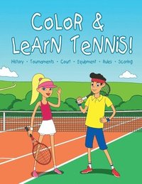 bokomslag Color & learn tennis!