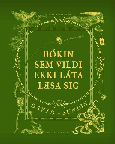 bokomslag Boken som inte ville bli läst (Isländska)