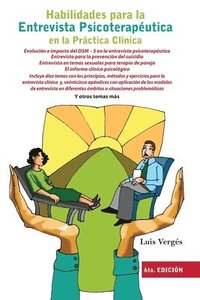 bokomslag Habilidades para la Entrevista Psicoterapéutica en la Práctica Clínica