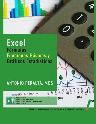 bokomslag EXCEL Fórmulas, Funciones Básicas y Gráficos Estadísticos