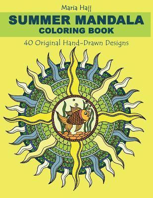 Summer Mandala Coloring Book 1