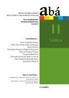 Flora Amabiamina, Ferdinand Njoh Kome, Pygmies Éditions - Aba, Häftad