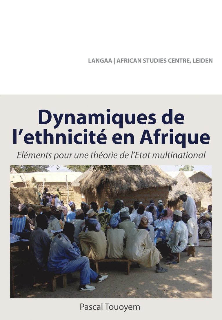 Pascal Touoyem - Dynamiques de L'Ethnicite En Afrique. Elements Pour Une Theorie de L'Etat Multinational, Häftad