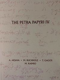 bokomslag The Petra Papyri IV