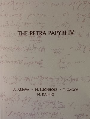 The Petra Papyri IV 1