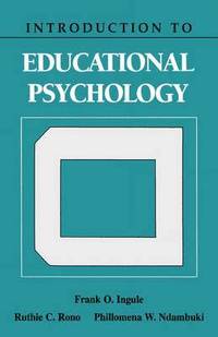 bokomslag Introduction to Educational Psychology