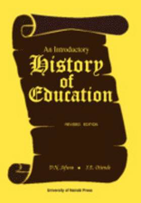 An Introductory History of Education 1