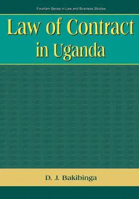 D.J. Bakibinga - Law of Contract in Uganda, Häftad. Tillgänglighet: Lägg i varukorg