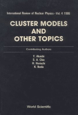 bokomslag Cluster Models and Other Topics