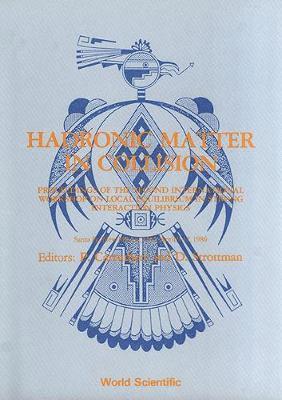 bokomslag Hadronic Matter in Collision - Proceedings of the Second International Workshop on Local Equilibrium in Strong Physics
