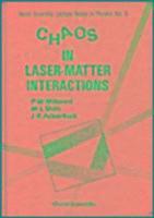 bokomslag Chaos in Laser-Matter Interactions