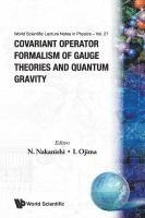 bokomslag COVARIANT OPERATOR FORMALISM OF... (V27)