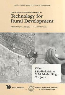 bokomslag Technology for Rural Development - Proceedings of the Second Asian Conference on Technology for Rural Development