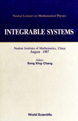 bokomslag Integrable Systems - Nankai Lectures on Mathematical Physics 1987