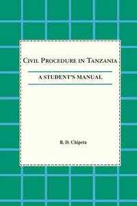 bokomslag Civil Procedure in Tanzania