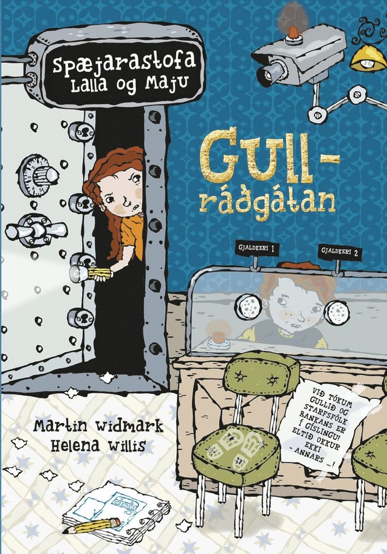 Martin Widmark - Guldmysteriet (Isländska), Inbunden