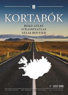 Iceland Road Atlas 1:300 000 Kortabok 2021-23 - comprehensive edition 1