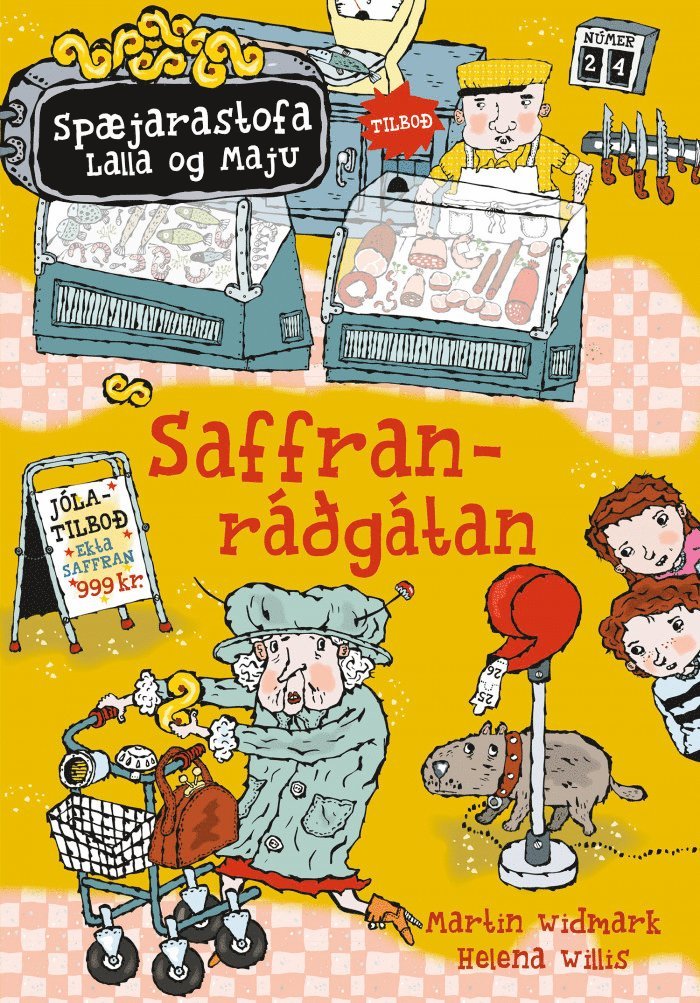 Martin Widmark - Saffransmysteriet (Isländska), Inbunden