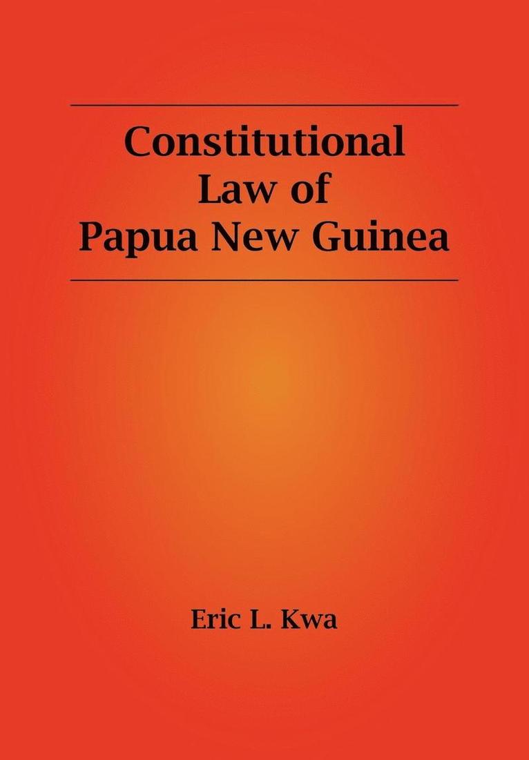 Constitutional Law of Papua New Guinea