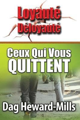 bokomslag Ceux Qui Vous Quittent