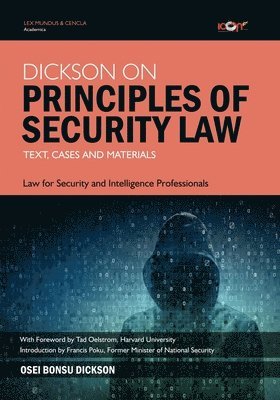 Dickson on Principles of Security Law: Text, Cases and Materials 1