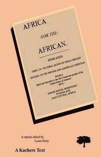 bokomslag Africa for the African