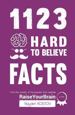 bokomslag 1123 Hard to Believe Facts: From the Creator of the Popular Trivia Website RaiseYourBrain.com