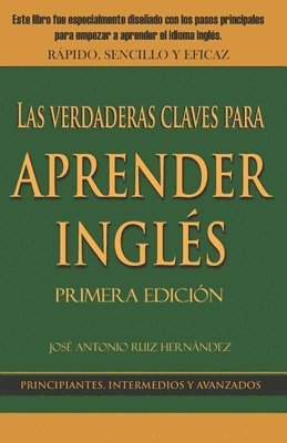 José Antonio Ruiz Hernández - verdaderas claves para aprender inglés, Häftad